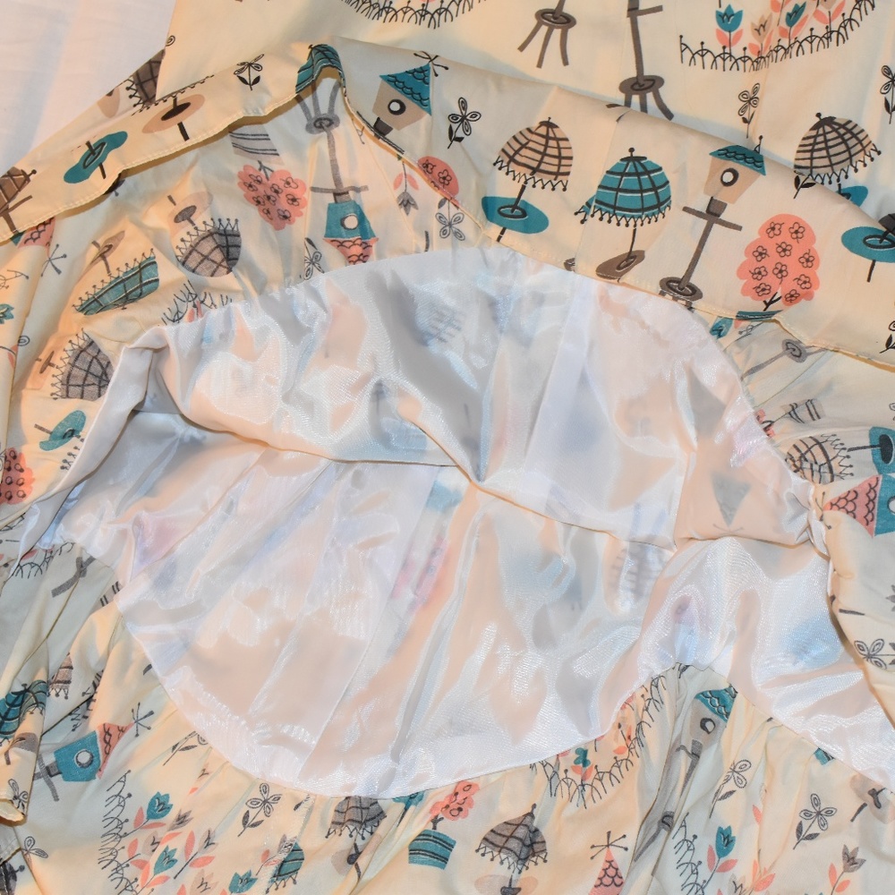 NWT Toile Spring Scenes Skirt - Picture 7 of 8